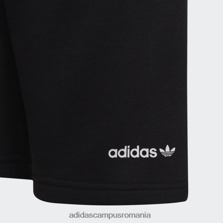 adidas campus romania pantaloni scurți de plajă negri cu grafic stoked adidas copii negru J266N218999