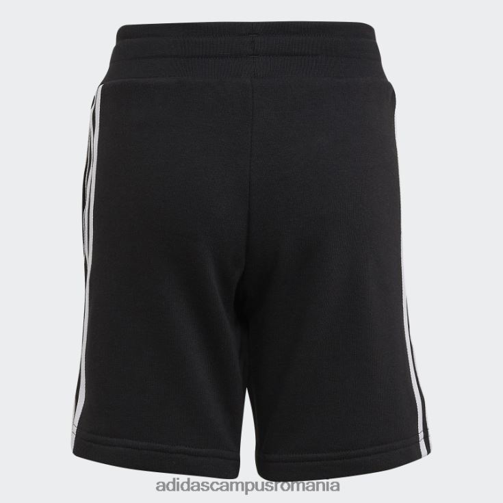 adidas campus romania pantaloni scurți și set de tricou adicolor albi copii alb negru J266N218365