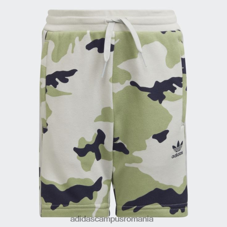 adidas campus romania pantaloni scurți și set de tricou camo bleumarin copii marina J266N212002