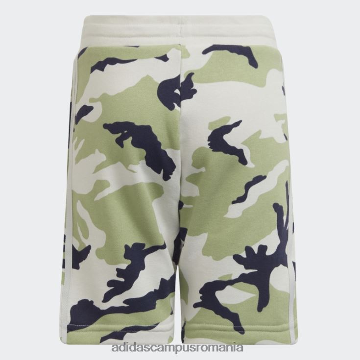adidas campus romania pantaloni scurți și set de tricou camo bleumarin copii marina J266N212002