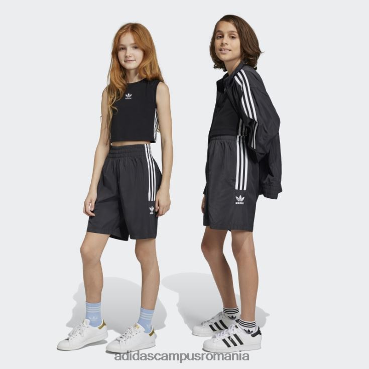 adidas campus romania pantaloni scurți negri adicolor copii negru J266N211765