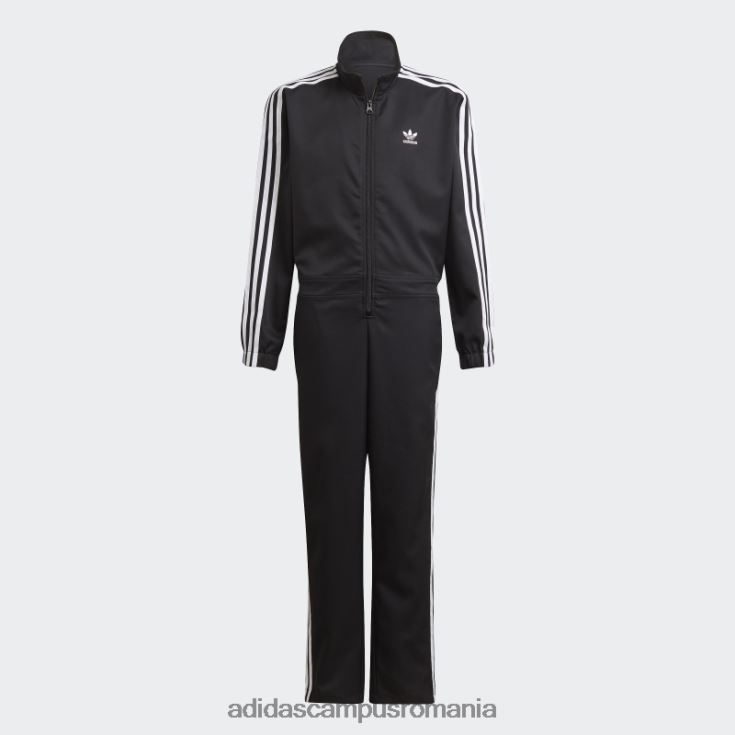 adidas campus romania salopeta adicolor neagra copii negru J266N211714