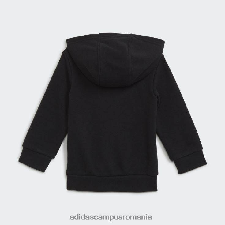 adidas campus romania set alb de hanorace adicolor copii alb negru J266N211626