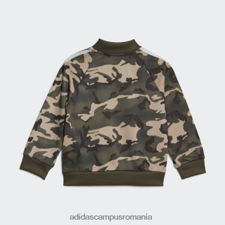 adidas campus romania set bej camo sst copii bej/multicolor J266N218401