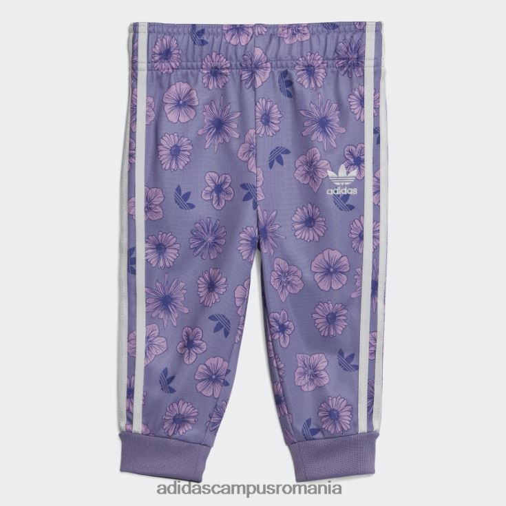 adidas campus romania set costum de trening floral liliac adidas copii liliac/multicolor J266N218792