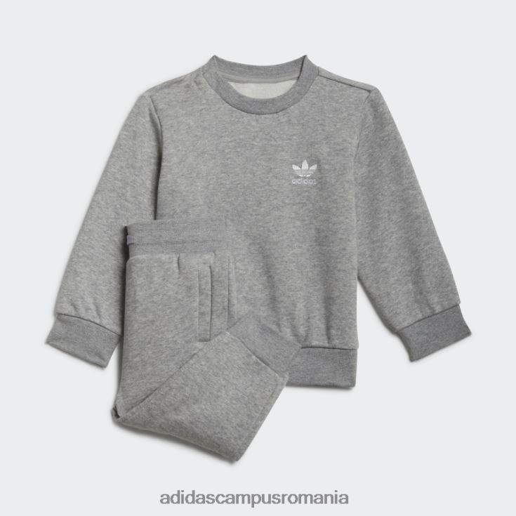 adidas campus romania set de echipaj adicolor gri mediu adidas copii gri mediu J266N218315