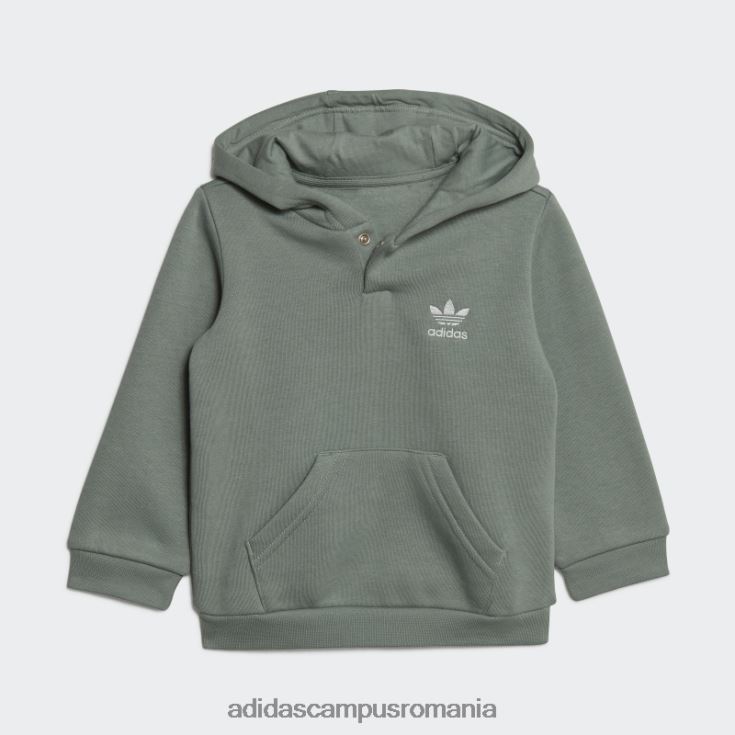 adidas campus romania set de hanorace adicolor argintiu verde adidas copii verde argintiu J266N211972