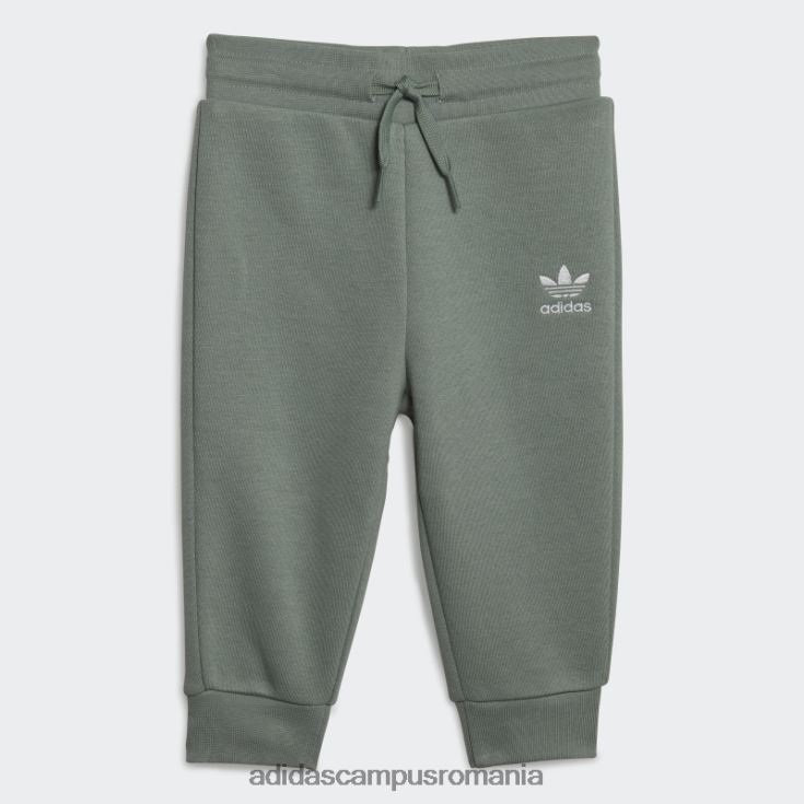 adidas campus romania set de hanorace adicolor argintiu verde adidas copii verde argintiu J266N211972