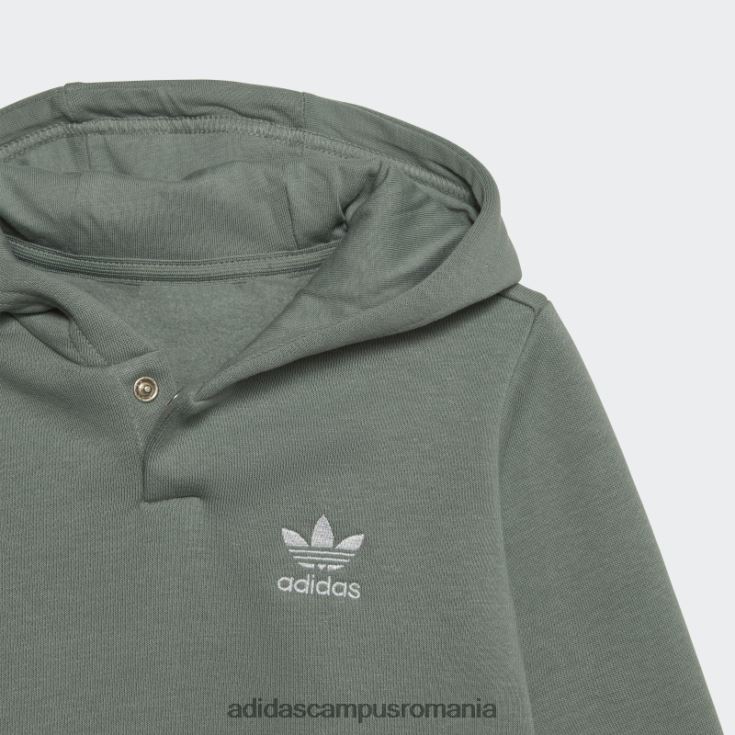 adidas campus romania set de hanorace adicolor argintiu verde adidas copii verde argintiu J266N211972