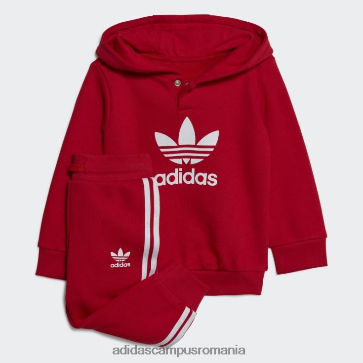 adidas campus romania set de hanorace adicolor stacojiu copii stacojiu J266N218367