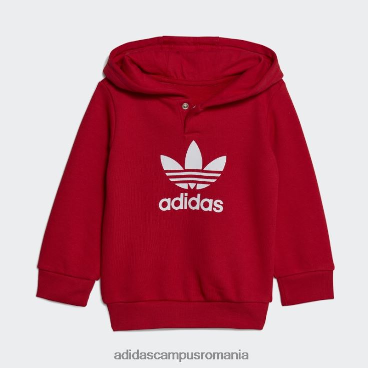 adidas campus romania set de hanorace adicolor stacojiu copii stacojiu J266N218367