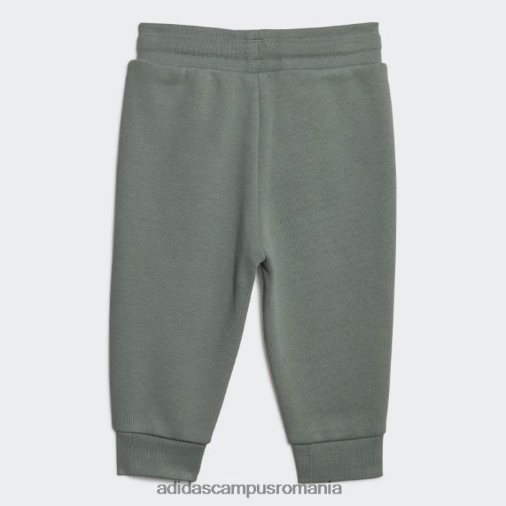 adidas campus romania set de hanorace adicolor verde argintiu copii verde argintiu J266N219058