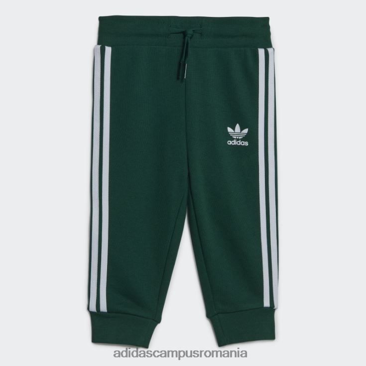 adidas campus romania set de hanorace adicolor verde inchis copii verde inchis J266N218350