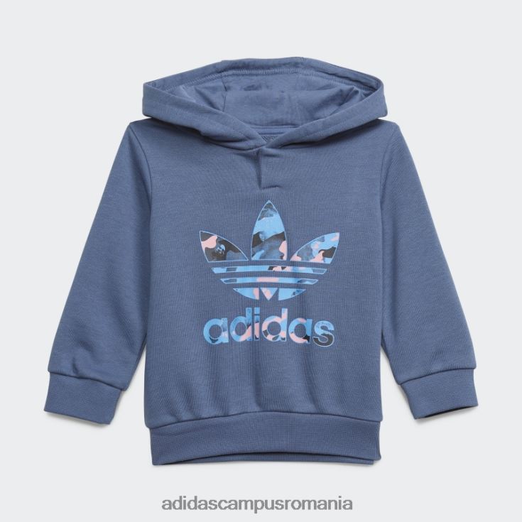 adidas campus romania set de hanorace camo steel copii oţel J266N211995