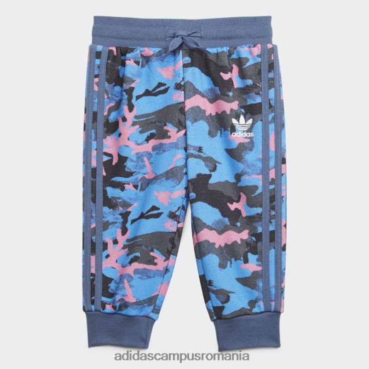 adidas campus romania set de hanorace camo steel copii oţel J266N211995
