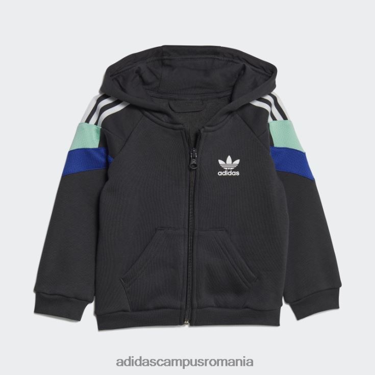 adidas campus romania set de hanorace carbon rekive fashion copii carbon J266N218475
