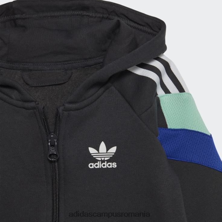adidas campus romania set de hanorace carbon rekive fashion copii carbon J266N218475