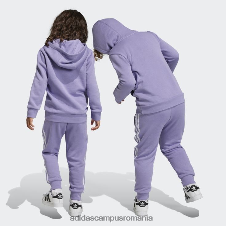 adidas campus romania set de hanorace lila adicolor copii liliac J266N211591