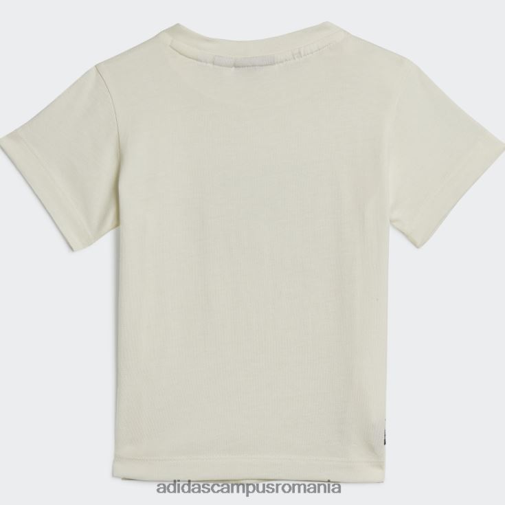 adidas campus romania set de pantaloni scurți și tricou alb Disney Mickey și prietenii adidas copii alb/albastru alterat J266N218885