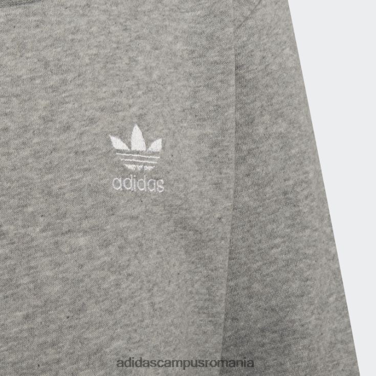 adidas campus romania set echipaj adicolor gri mediu copii gri mediu J266N218409