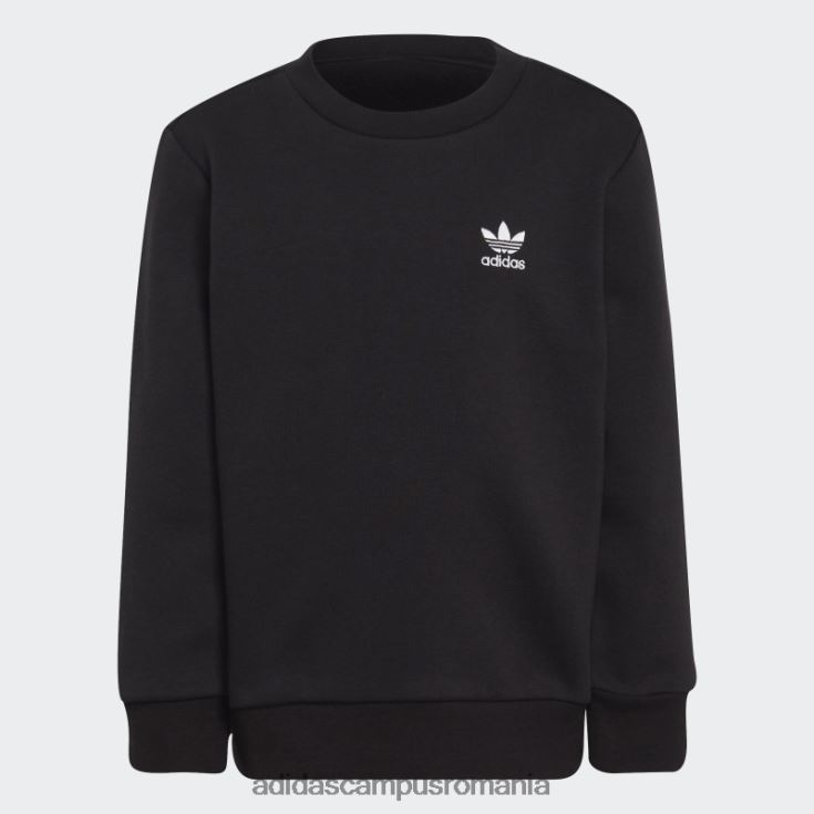 adidas campus romania set echipaj adicolor negru copii negru J266N218361