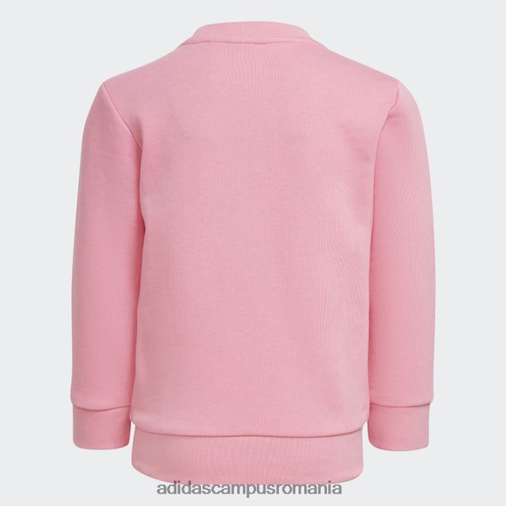 adidas campus romania set echipaj adicolor roz copii roz J266N23379