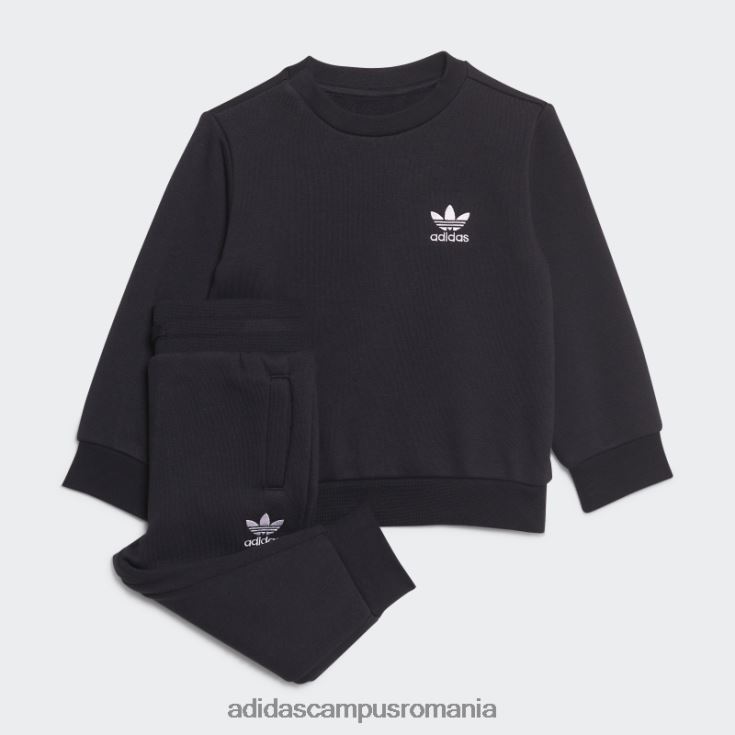 adidas campus romania set echipaj negru adicolor adidas copii negru J266N218309