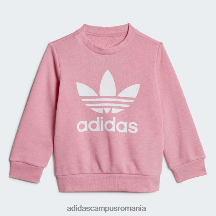 adidas campus romania set hanorac echipaj roz adidas copii roz J266N218336
