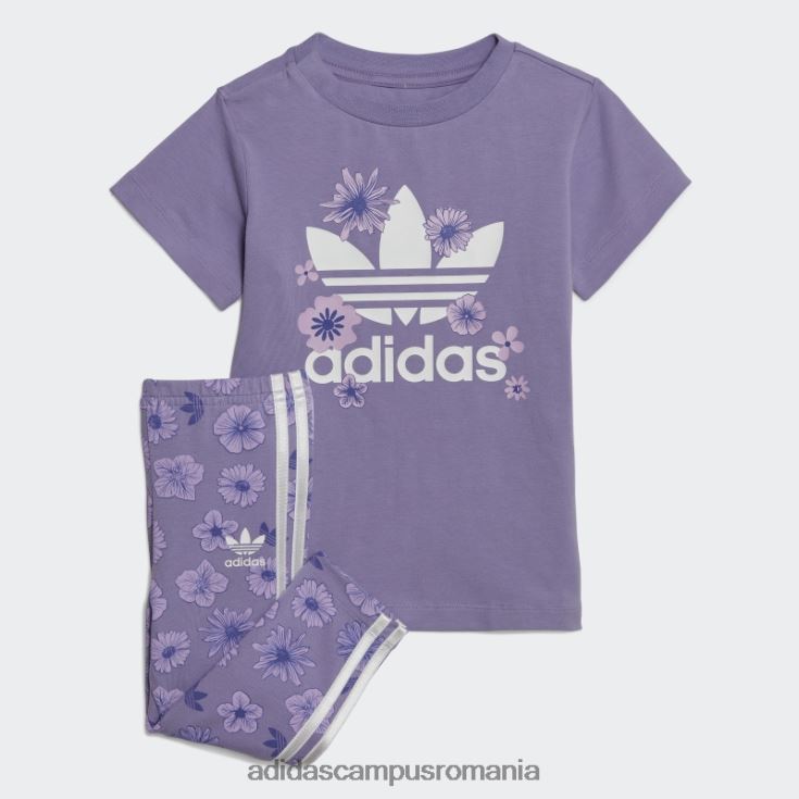 adidas campus romania set jambiere rochie florale liliac adidas copii liliac J266N218804