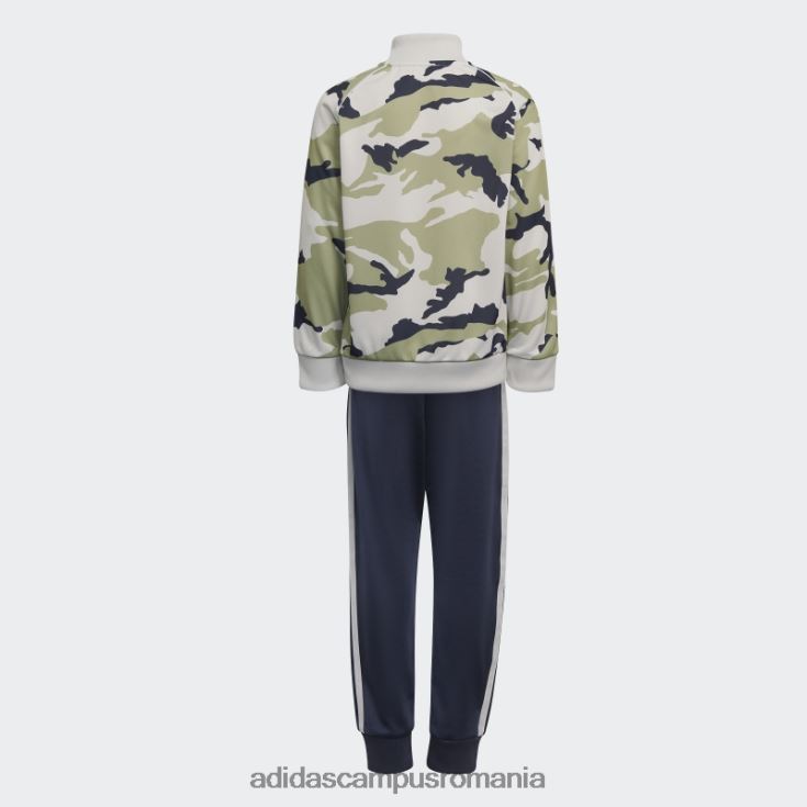 adidas campus romania set orbita grey camo sst copii orbita gri/lime/marine J266N212022