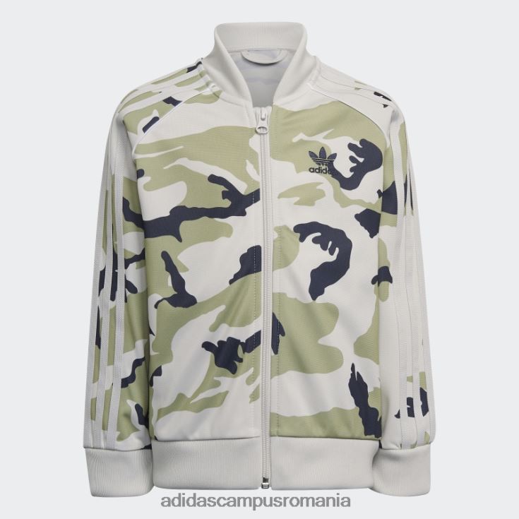 adidas campus romania set orbita grey camo sst copii orbita gri/lime/marine J266N212022