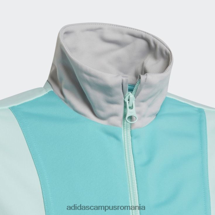 adidas campus romania top de aventură mentă fierbinte copii mentă/papură cu mentă/gri J266N219018