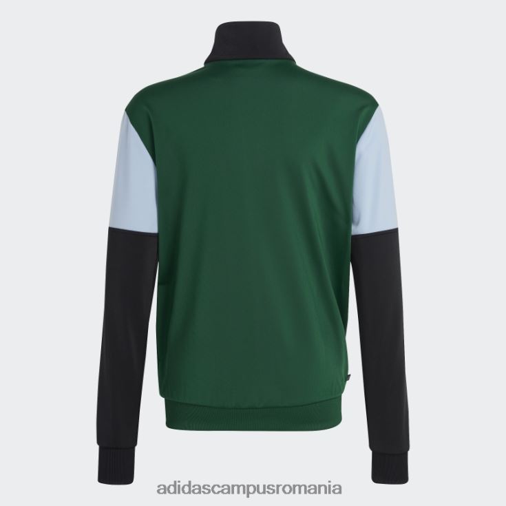 adidas campus romania top de aventură verde închis la modă copii zori verde închis/negru/albastru J266N218665