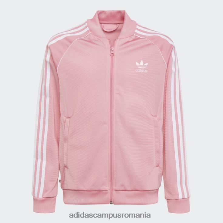 adidas campus romania top de sport adicolor sst roz copii roz J266N218412