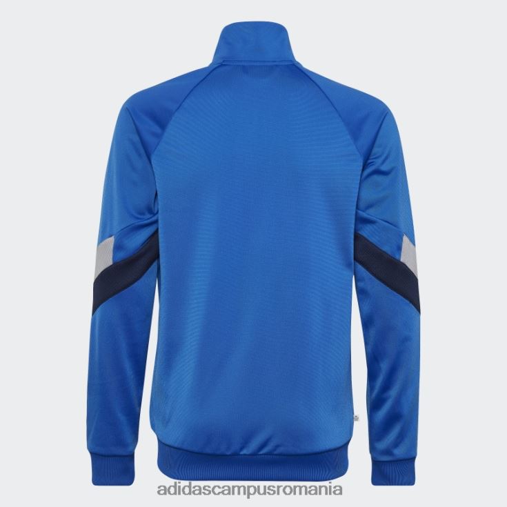 adidas campus romania top de traseu albastru copii albastru/noapte indigo/argintiu J266N218887