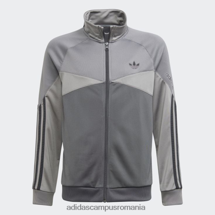 adidas campus romania top gri hot sprt track copii gri J266N219038