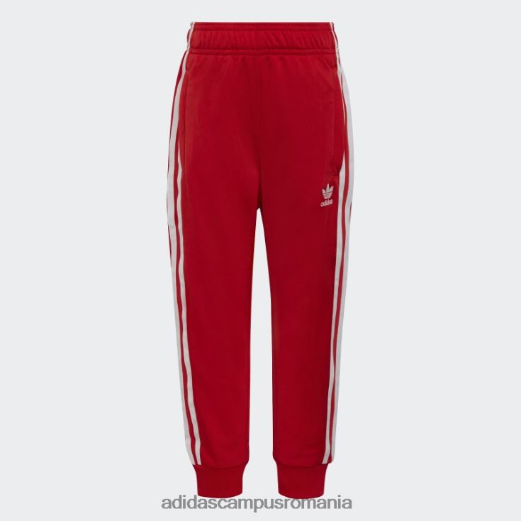 adidas campus romania trening adicolor sst roșu copii rosu alb J266N211977