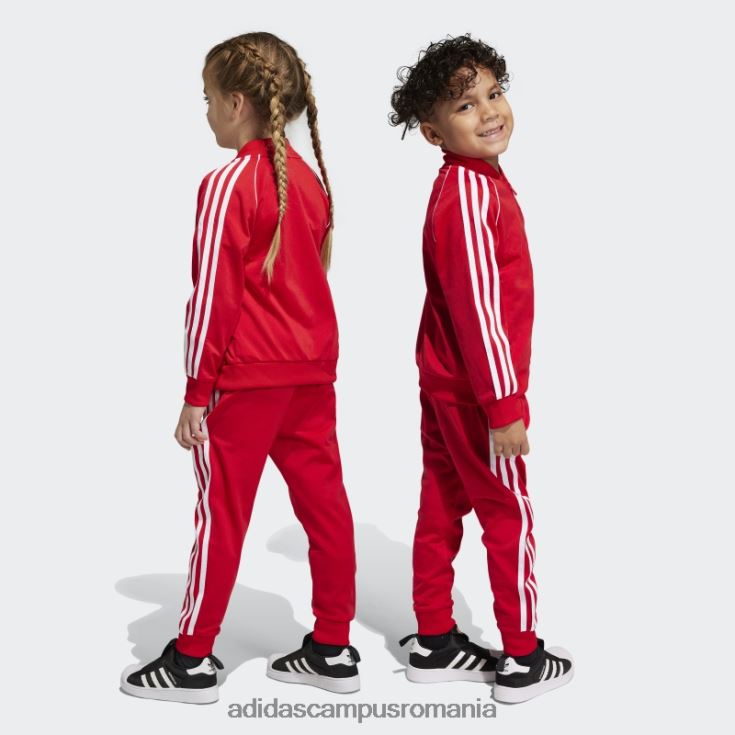 adidas campus romania trening adicolor sst scarlet adidas copii stacojiu J266N218312