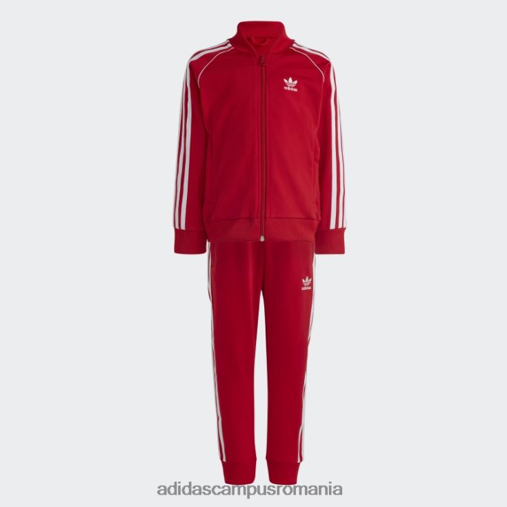 adidas campus romania trening adicolor sst scarlet adidas copii stacojiu J266N218312