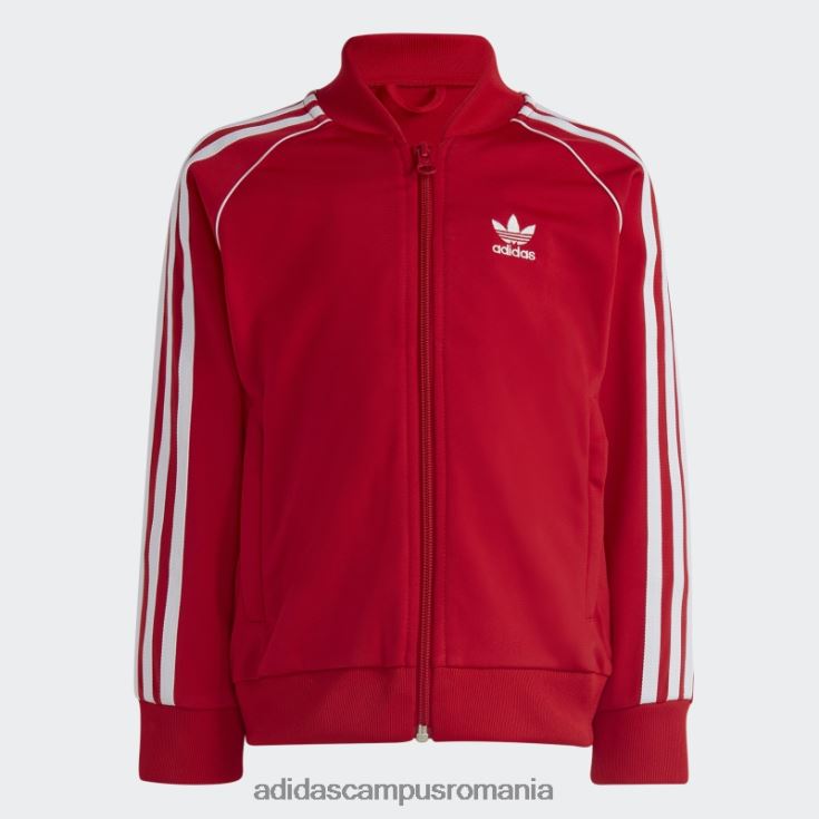 adidas campus romania trening adicolor sst scarlet adidas copii stacojiu J266N218312