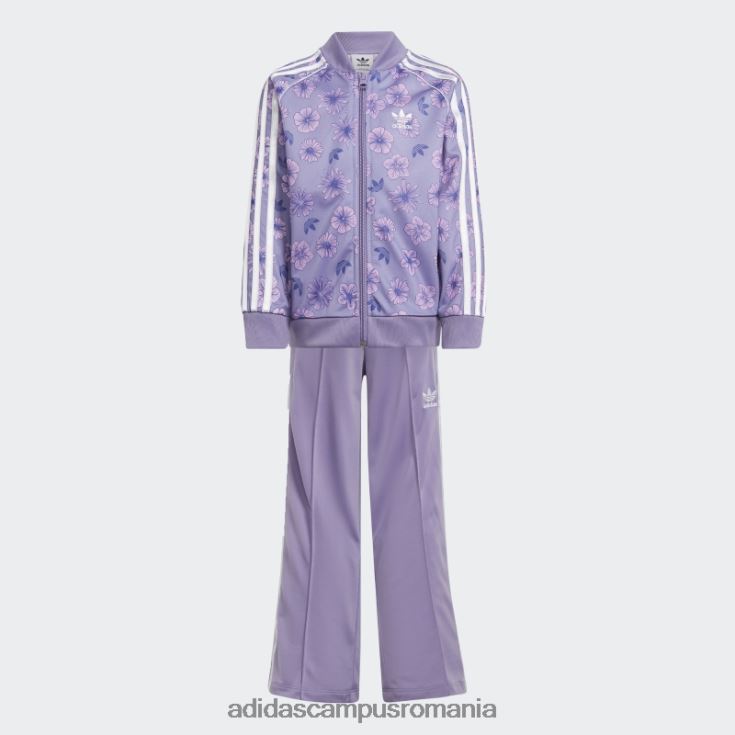 adidas campus romania trening floral liliac copii liliac/multicolor J266N218802