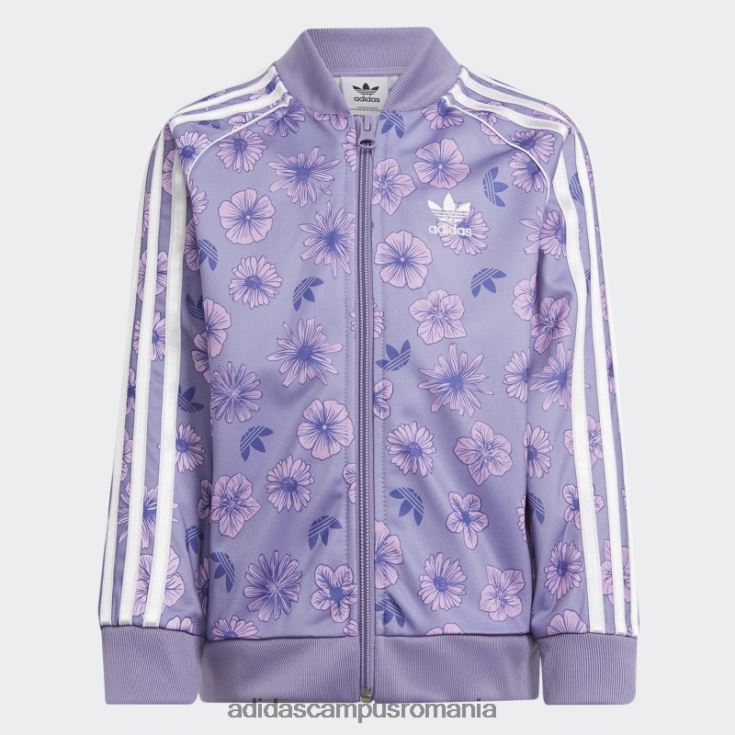 adidas campus romania trening floral liliac copii liliac/multicolor J266N218802