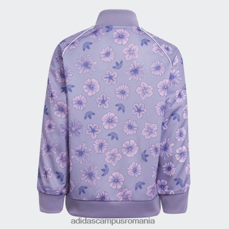 adidas campus romania trening floral liliac copii liliac/multicolor J266N218802