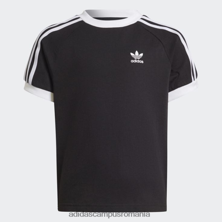 adidas campus romania tricou adicolor 3 dungi negru adidas copii negru J266N218534