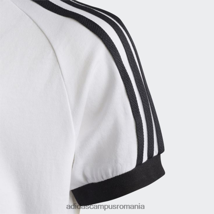 adidas campus romania tricou adicolor alb cu 3 dungi copii alb J266N211962