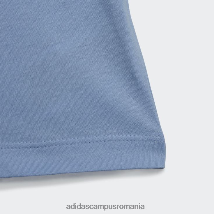 adidas campus romania tricou adicolor albastru albastru adidas copii zori albastre J266N218387