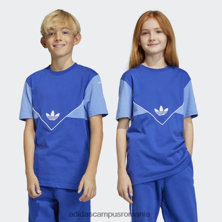 adidas campus romania tricou adicolor albastru copii albastru J266N211768