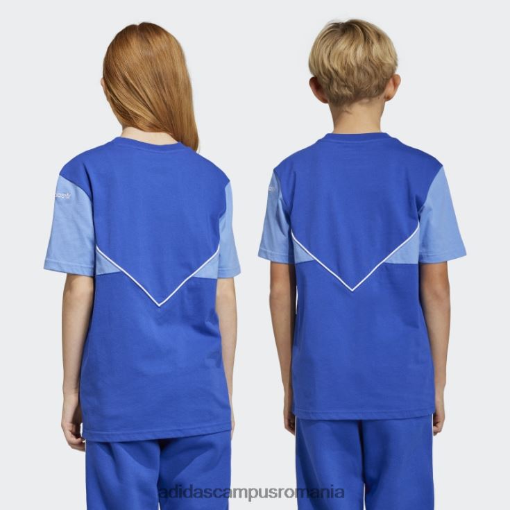 adidas campus romania tricou adicolor albastru copii albastru J266N211768