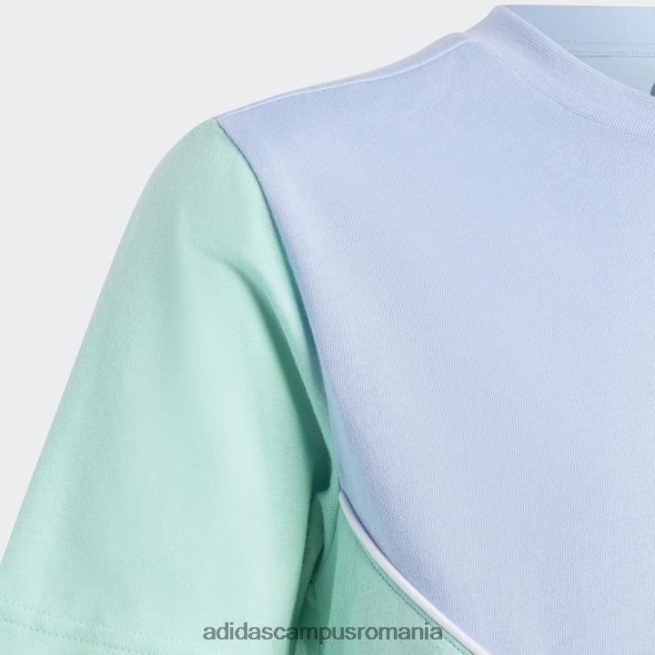 adidas campus romania tricou adicolor albastru zori copii albastru zori/verde/albastru J266N218605