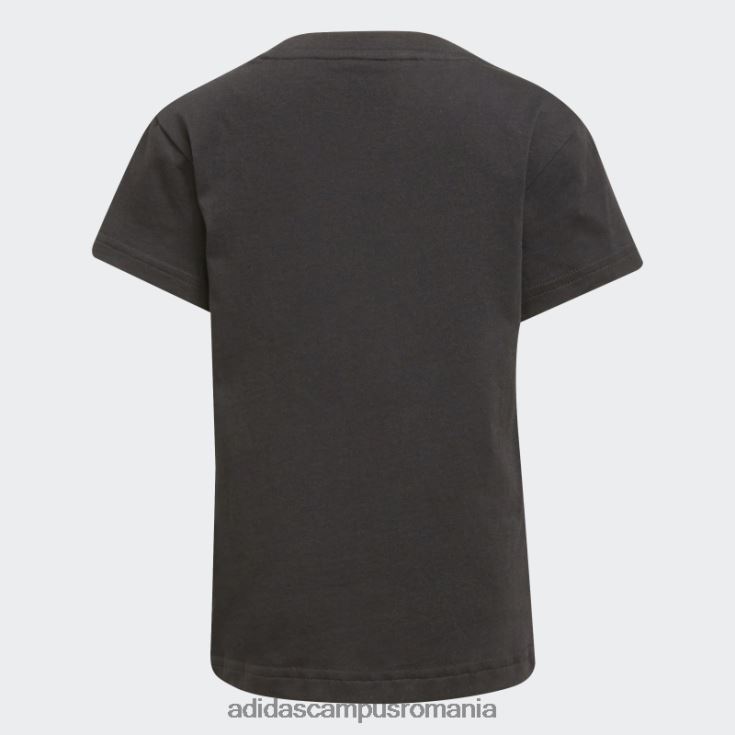 adidas campus romania tricou adicolor trefoil negru copii alb negru J266N23338